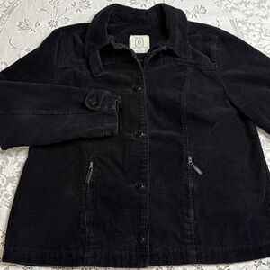 Relativity Women's Corduroy Utility Jacket - Black.‎ Vintage vibes size 1X